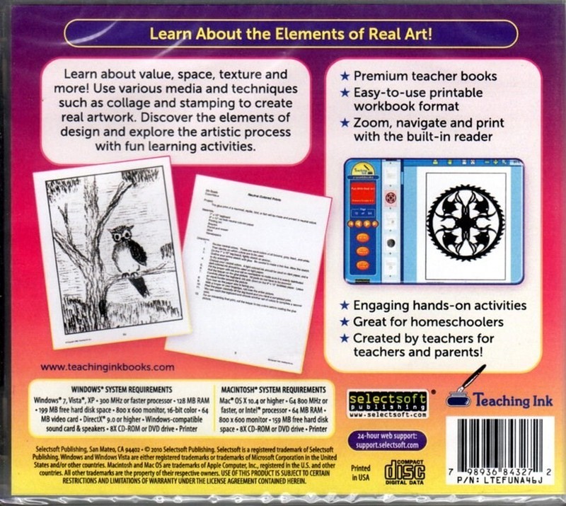 Fun With Real Art (Intermediate Grades 4-6) CD, 2010 Win/Mac - NEW in Jewel Case gallery