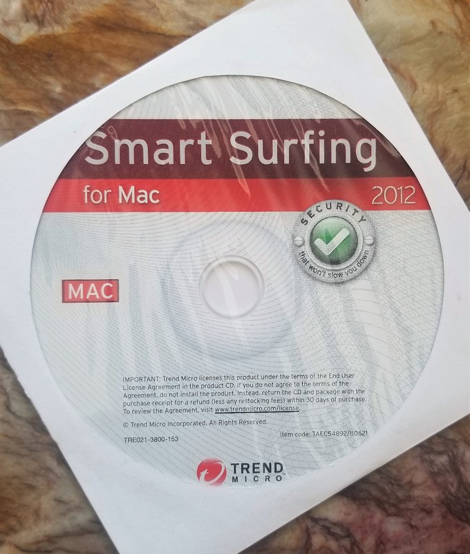 Trend Micro Smart Surfing for MAC CD 2012 Internet Security – Antivirus + KEY