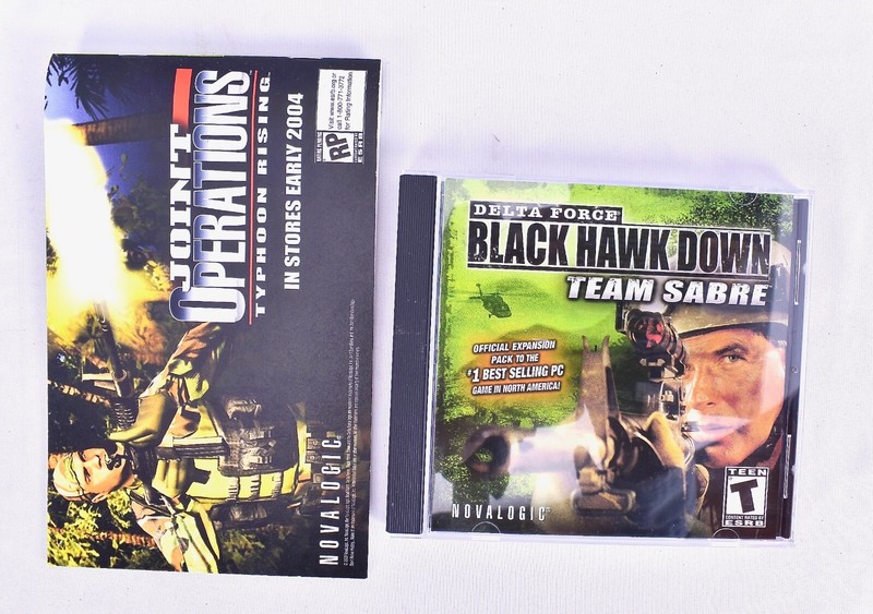 Delta Force Black Hawk Down Team Sabre Expansion PC CD ROM Game Windows gallery