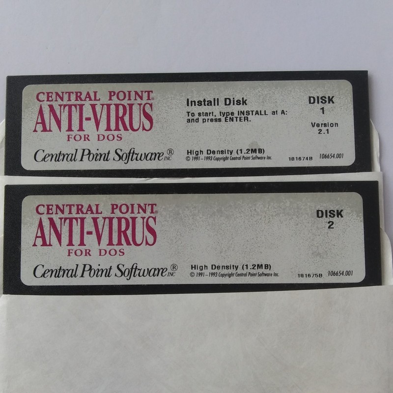 Central Point PC Tools Anti Virus DOS 5.25 Floppy Disk Lot Disk 1 2 4 5 6 gallery