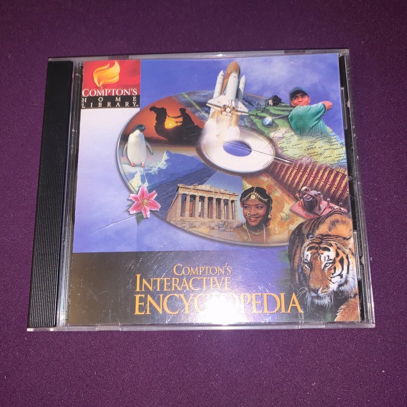 Compton’s Interactive Encyclopedia – PC CD-ROM Windows 95 / 98