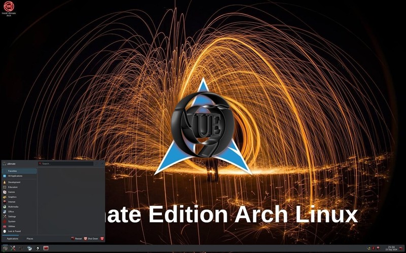Latest Ultimate Edition Arch-Lite Budgie Linux OS Operating System for PC DVD gallery