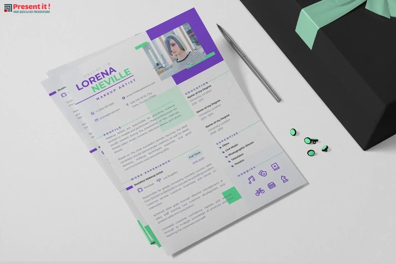 Eva Resume + Cover Letter Template gallery