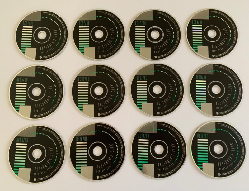 Dynamic Graphics Designer’s Club Clip Art Library Jan. – Dec. 2000 Complete