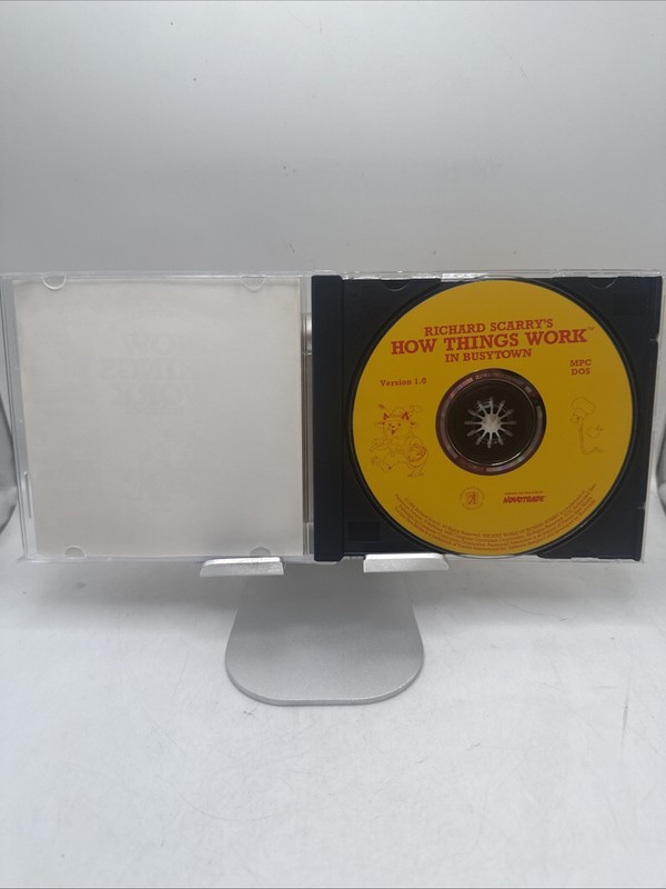 Richard Scarry’s How Things Work In Busytown( CD Game) 1994 gallery
