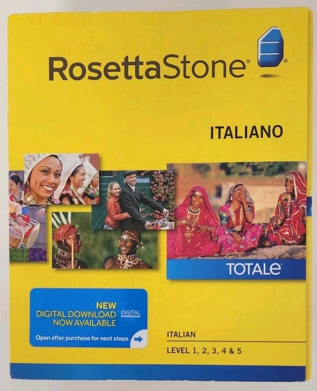 Rosetta Stone Italian Language Software Version 4 – Levels 1–5 – PC/Mac gallery