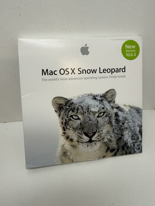 Apple Snow Leopard Mac OS x 10.6.3