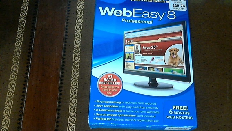 Avanquest WebEasy 8 Professional – Full Version for Windows