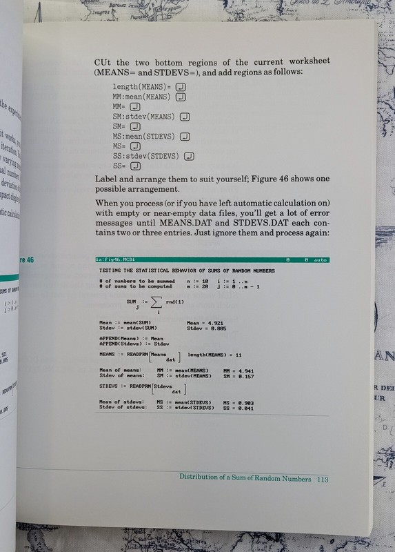 The Student Edition of MathCAD Version 2.0 IBM PC 3.5" Floppy Software Book 1989 gallery