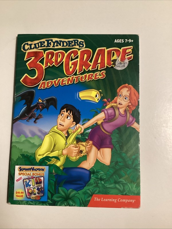 The Learning Company ClueFinders 3-rd Grade for PC, Mac