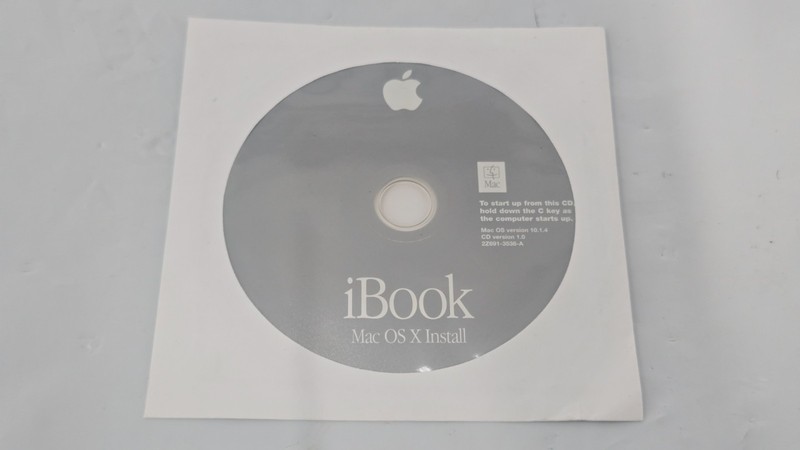iBook G4 System Restore 8 Discs & World Book Mac 10.1.4, 9.2.2 LOT of 8 gallery