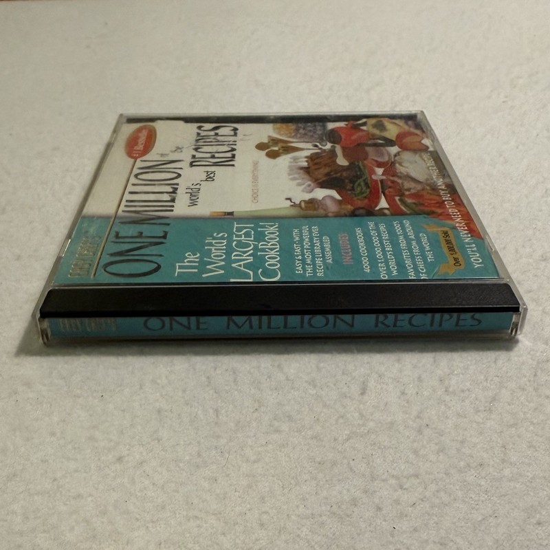 Easy Chef’s One Million of the World’s Best Recipes CD-ROM 1999 ACR Software gallery