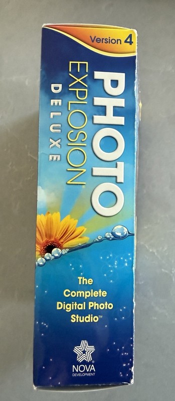 Nova Photo Explosion Deluxe Version 4, Complete Digital Photo Studio Never Used gallery