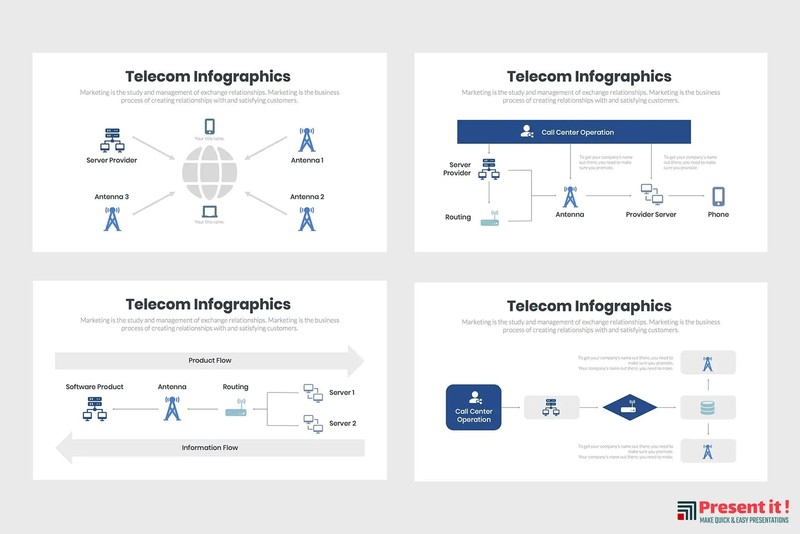 Telecom Infographics gallery