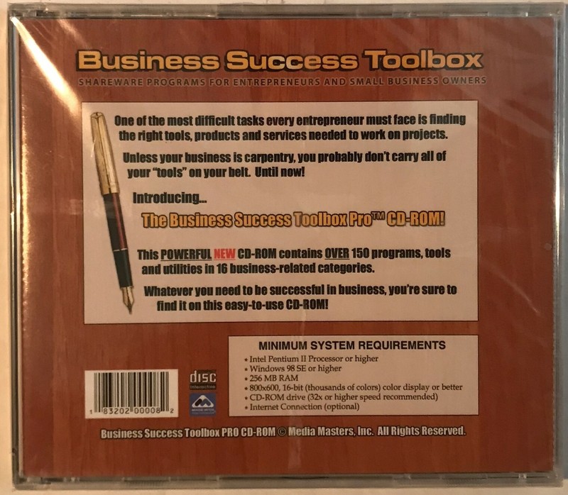 The Business Success Toolbox ~ Professional Series ~ Windows 98 SE or Higher gallery