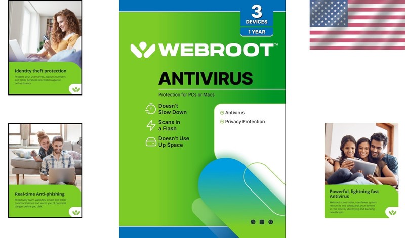 Secure Your Devices: 2025 Antivirus Software for PC/Mac - 3 Device Protection gallery