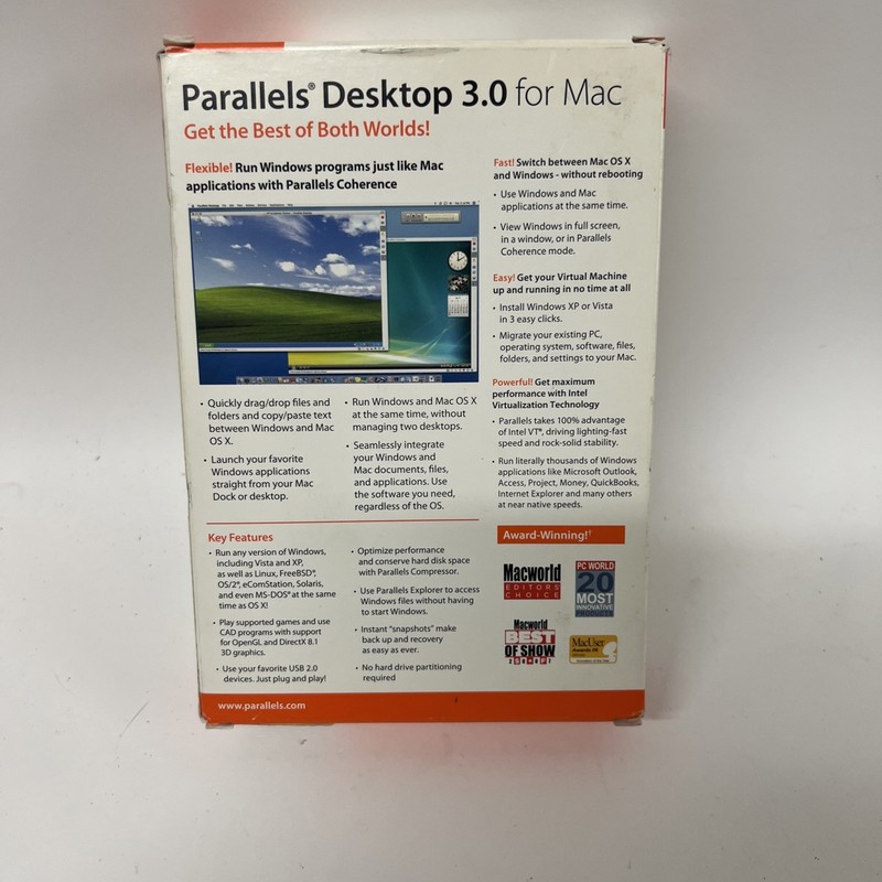 Parallels Desktop for Mac: Run Windows on Your Mac OS X, BRAND NEW Ope Box gallery