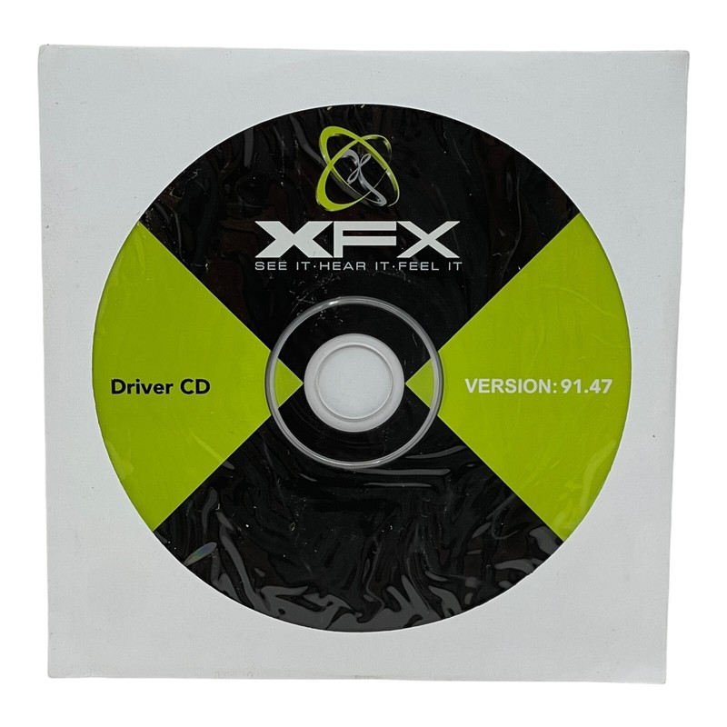 XFX DRIVER CD v.91-47 w/MULTI-LANGUAGE QUICK INSTALLATION GUIDE gallery