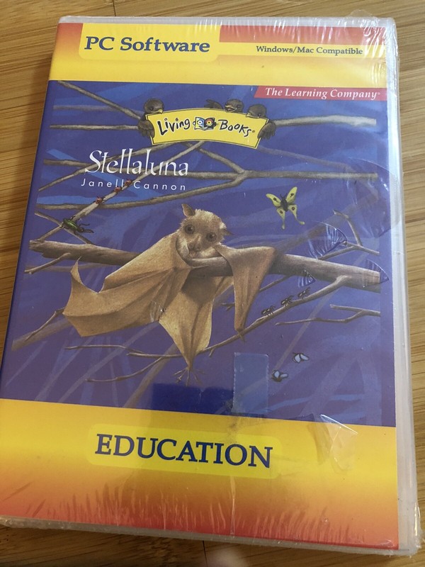 Stellaluna – Living Book. PC Game Software CD-ROM in Original Sealed Case