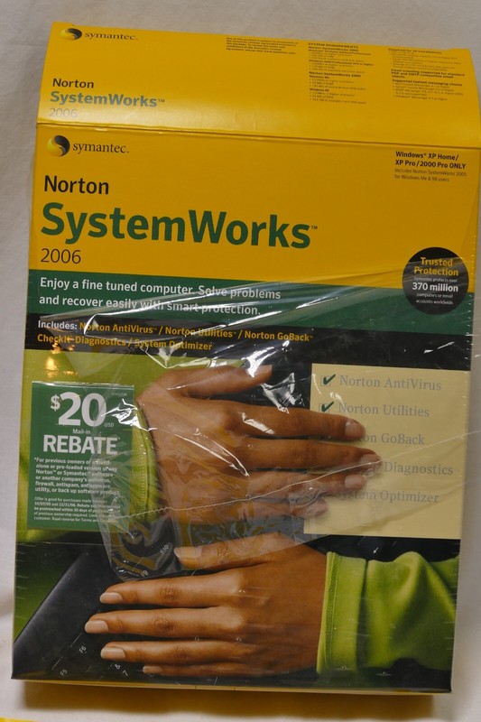 Symantec Norton System Works 2006 CD Win ME Win 98, Win XP and Windows 2000 gallery