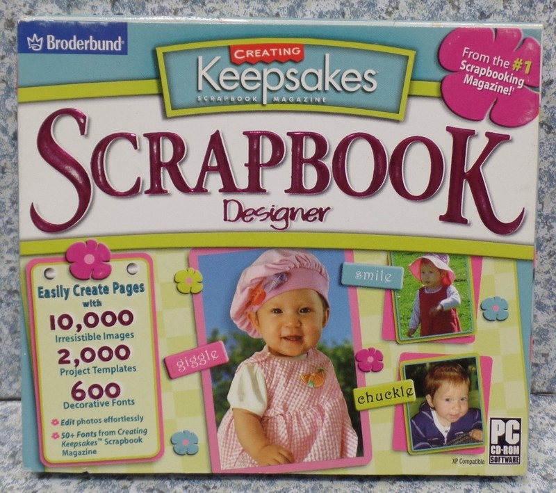 Video Game PC Creating Keepsakes Scrapbook Designer NEW SEALED
