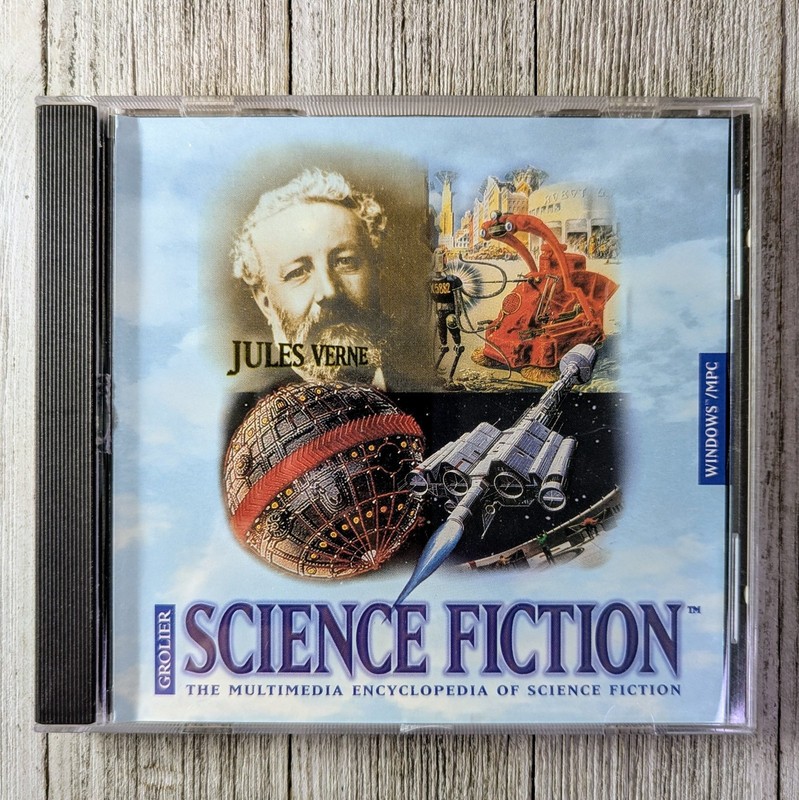 Grolier The Multimedia Encyclopedia of Science Fiction Windows / MPC CD-ROM 1995 gallery