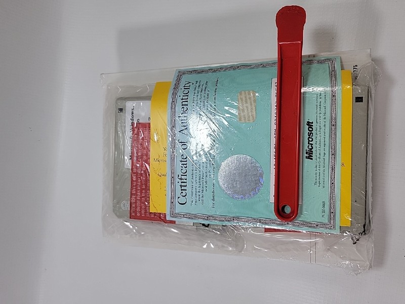 Microsoft Windows For Workgroups & MS-DOS + Floppy Disks & Product ID SEALED/NEW gallery