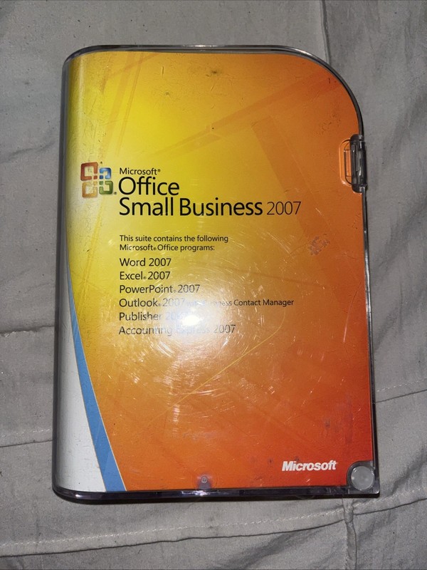 Microsoft 2007 Small Business Full Retail