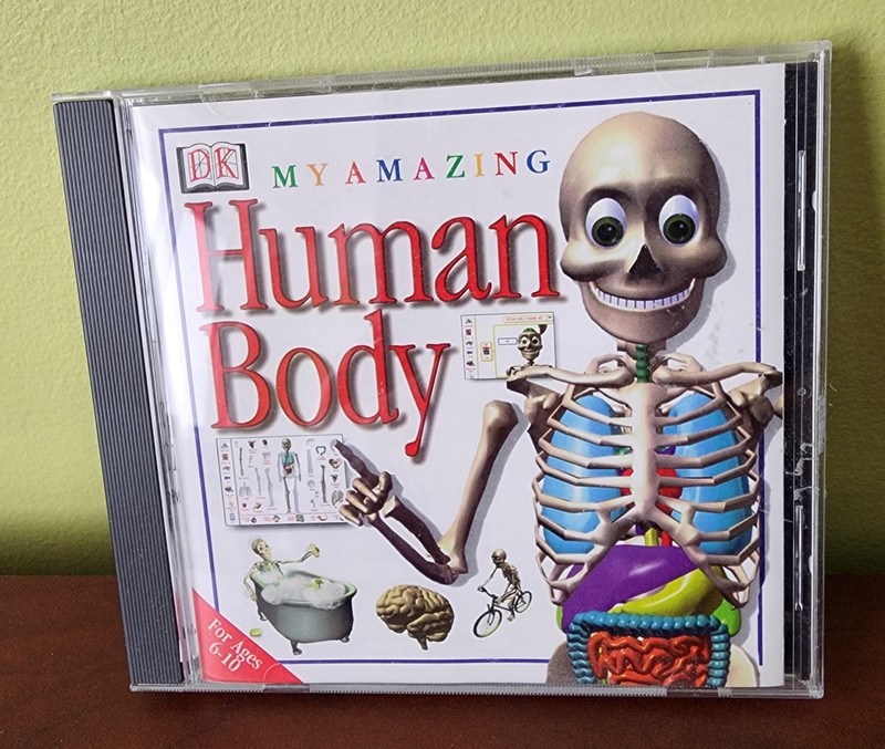 Scholastic DK My Amazing Human Body CD-ROM Software Windows Mac Educational