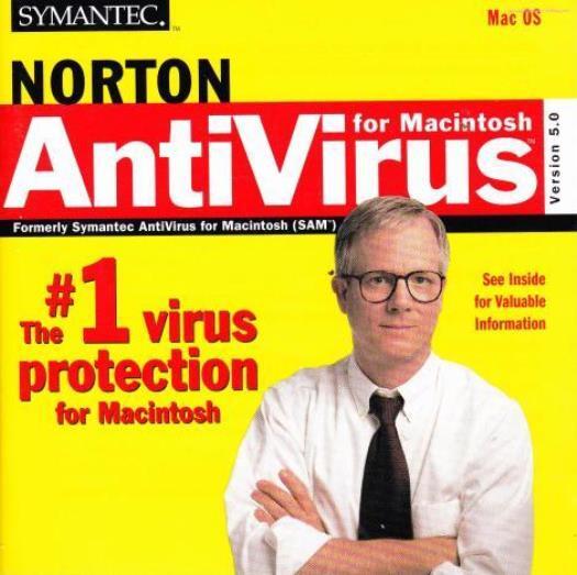Norton Antivirus 5.0 MAC CD scan computer files for viruses security program!