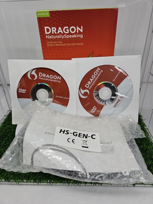 Nuance Dragon Naturally Speaking 12 Home Edition Speech Recognition Software
