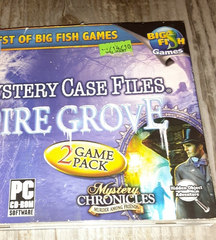 Mystery Case Files Dire Grove Chronicles Hidden Object adventure PC CD game