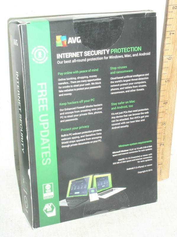 SEALED AVG AVAST INTERNET SECURITY 5 DEVICE MAC OR PC 1 YEAR RETAIL BOX DOWNLOAD gallery