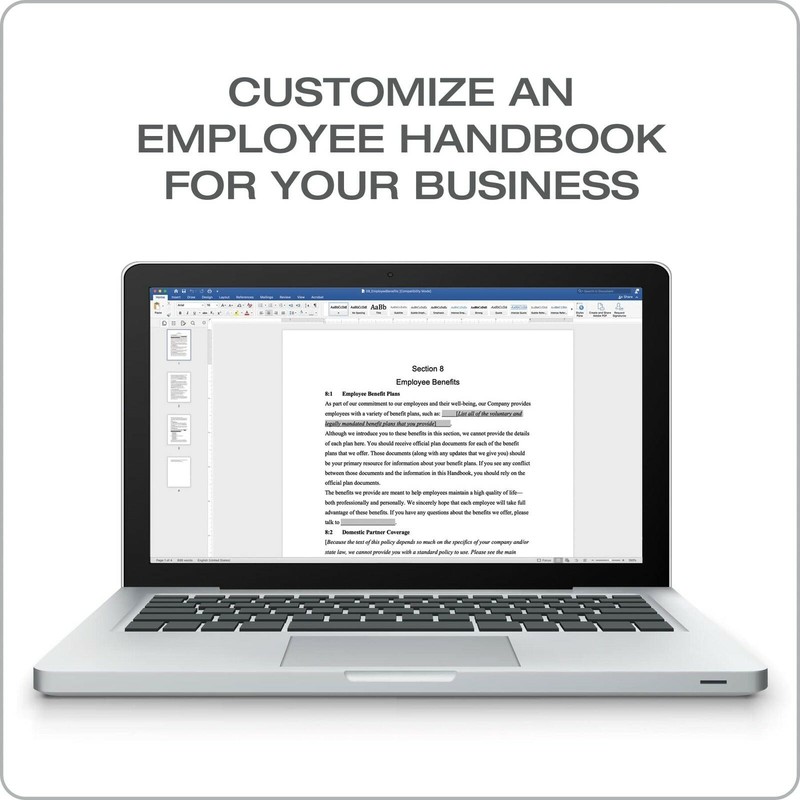 Adams Create Your Own Employee Handbook, Forms on CD (SS4324) , White gallery