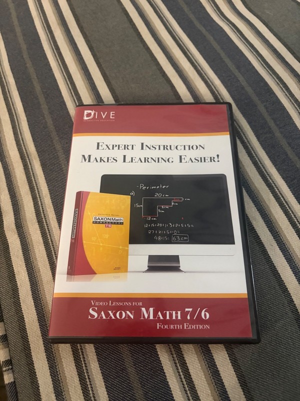 Dive video, Saxon math video lessons 7/6 Fourth Edition gallery