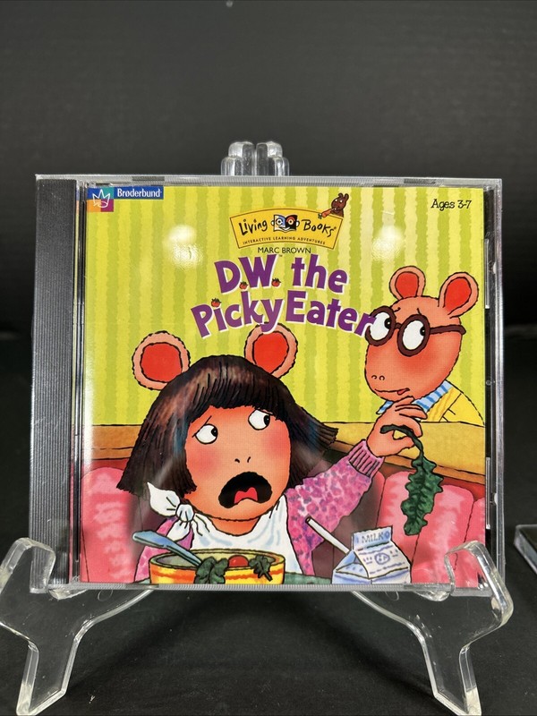 Brøderbund Living Books DW The Picky Eater Marc Brown PC CD ROM 1998 NEW