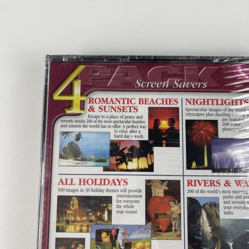 Beaches Holidays Nightlight CD-Rom Computer Screen Saver Color Images 4 CDS gallery