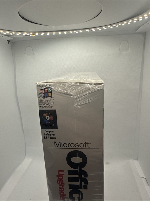 NEW Vintage Microsoft Office 97 Pro Edition Upgrade SEALED Collectable Big Box gallery