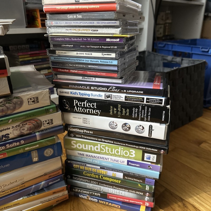 Lot Of 60+ Computer PC Software Windows Adobe Mac Paint Studio TurboTax Office gallery