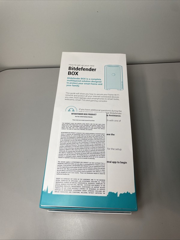 BitDefender BOX Smart Home Cybersecurity Hub BT11021000EN GREAT Condition gallery