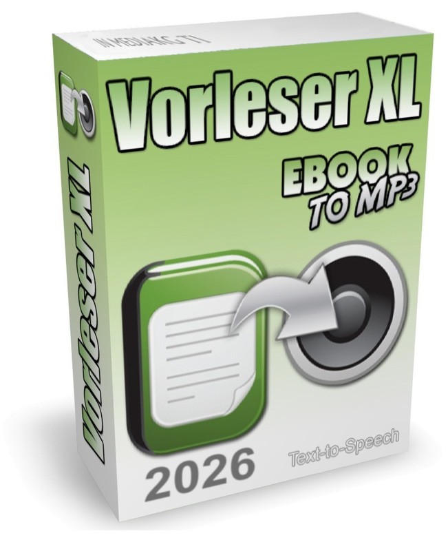Reader XL 2026 Version – read aloud program for text read aloud