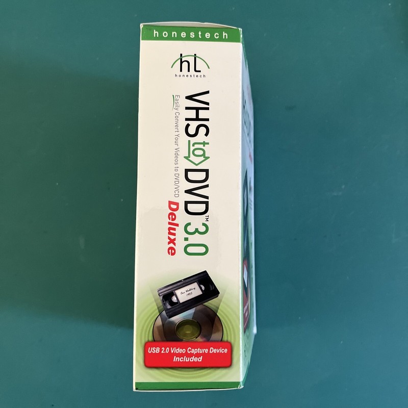VHS to DVD Converter 3.0 Deluxe Software Package. Honestech. Windows. NEW/SEALED gallery