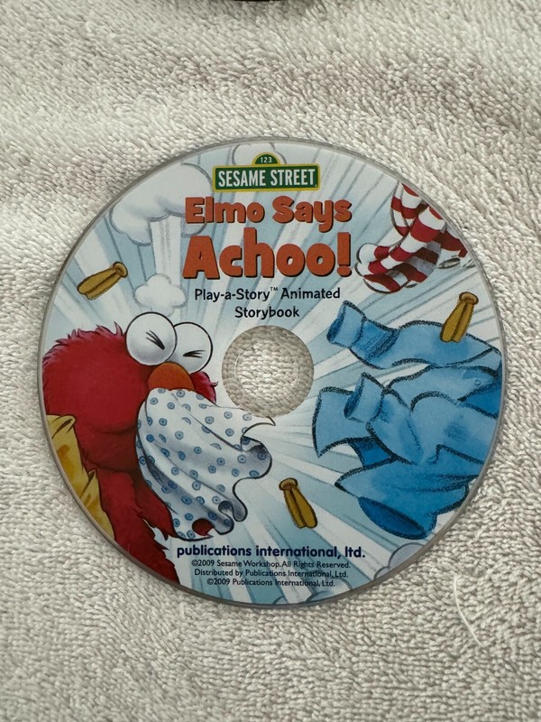 Sesame Street Elmo Says Achoo! 2009 Sesame Workshop Windows XP