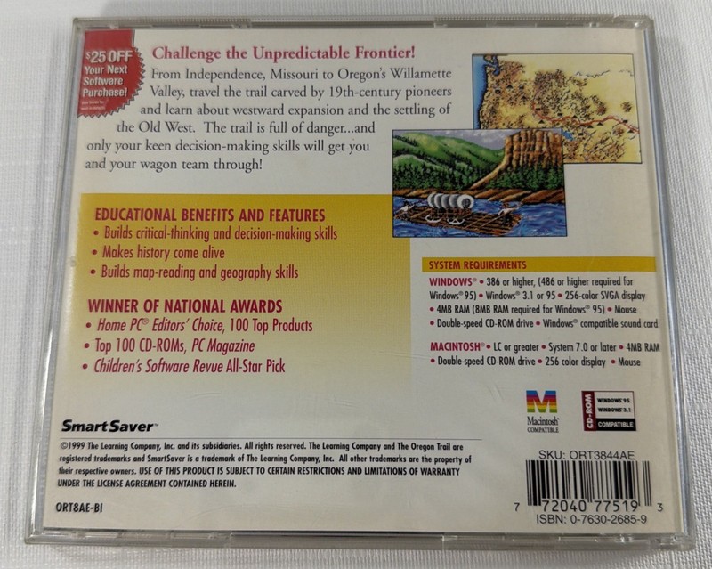 The Oregon Trail (PC, Mac, 1999) The Learning Company gallery