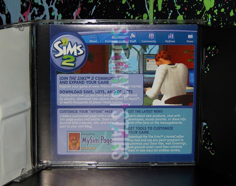2005 THE SIMS 2 UNIVERSITY EXPANSION PACK W/ CODE zombies npc 2-disc cd-rom PC gallery