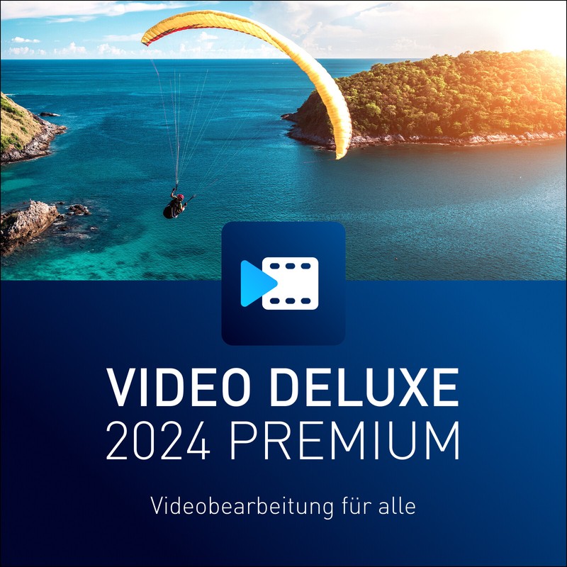 MAGIX Video Deluxe 2024 PREMIUM | Video Editing Windows 10 [1 License | License]