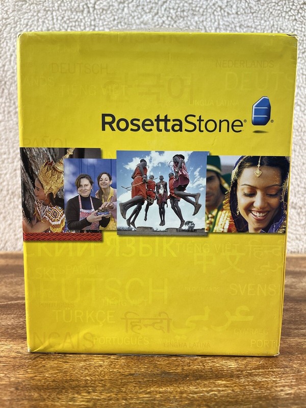 Rosetta Stone Spanish Version 3 (2007) Level 1-3 Set *No Headphones