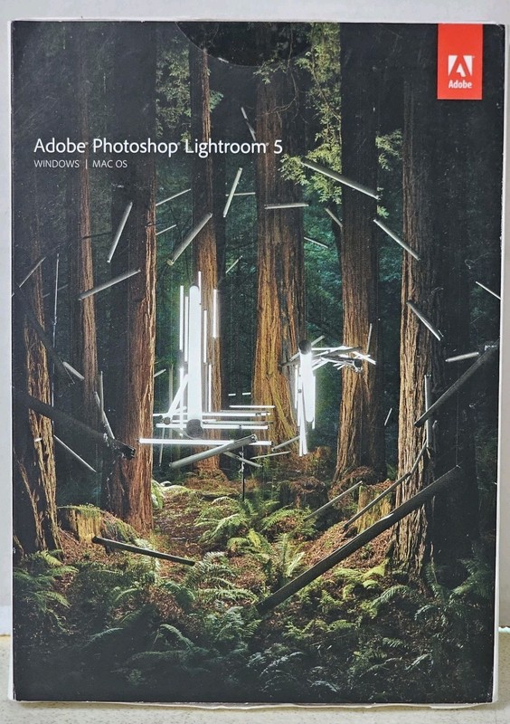 Adobe Photoshop Lightroom 5 Software DVD Unknown Redemption Code Status - As Is gallery