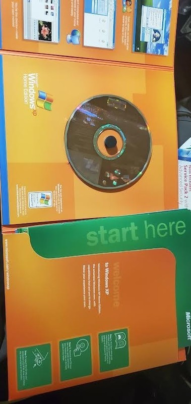 Microsoft Windows XP home Edition 2002 ~ CD gallery