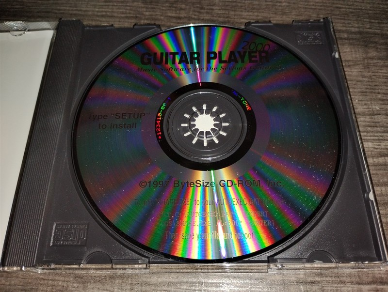 Guitar Player 2000 PC CD-ROM 1997 Bytesize Music Software for Windows 95 and 3.1 gallery